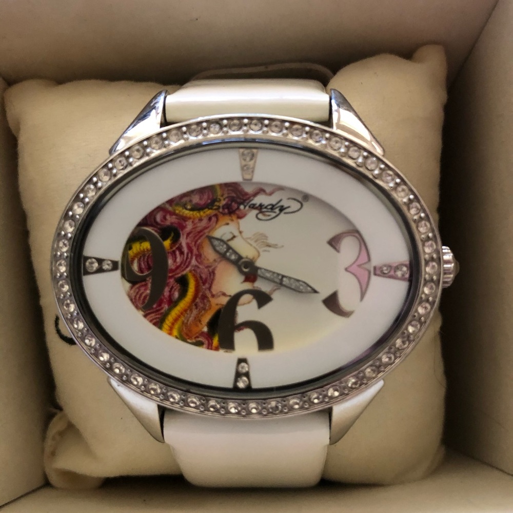 Ed Hardy Women's Watch with Swarovski Crystals - Picture 1 of 5